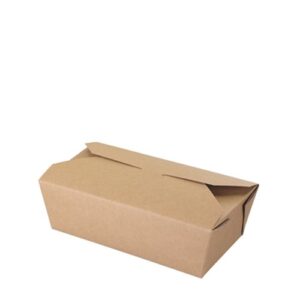 CARTON MEAL BOX KRAFT 985ML / 34OZ X 250