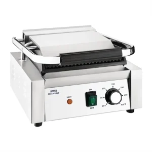 CONTACT GRILL RIBBED  NISBETS ESSENTIALS