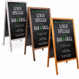Blackboards and Signs