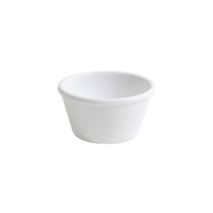 RAMEQUIN MELAMINE WHITE 8 X 4.4CM