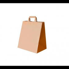 PAPER BAG / HANDLE **GLOVO** 32X16X33 KRAFT