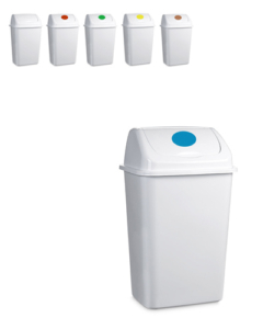 SWING BIN 50 LT WHITE LIBRA