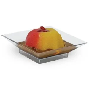 MINI SQUARE PLATE 6.5 X 6.5CM X 12