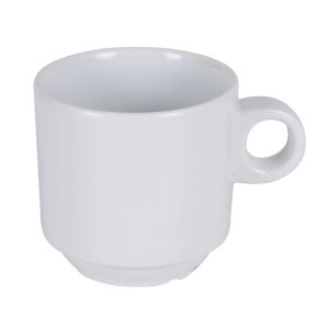 MELAMINE MUG IRIS WHITE 210ML