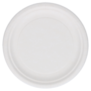 CARTON PLATE 18CM BASIC X 100