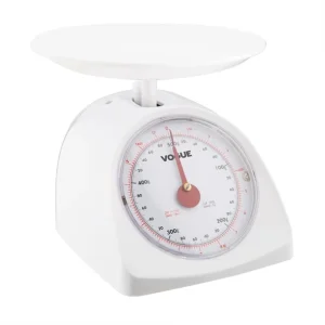 KITCHEN SCALE 0.5KG WHITE VOGUE