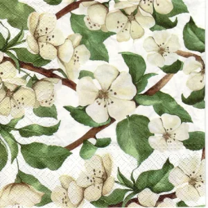 SERV 33 X 33 APPLE BLOSSOMS X 20