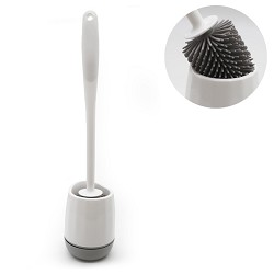 TOILET BRUSH SET LUX SILICON